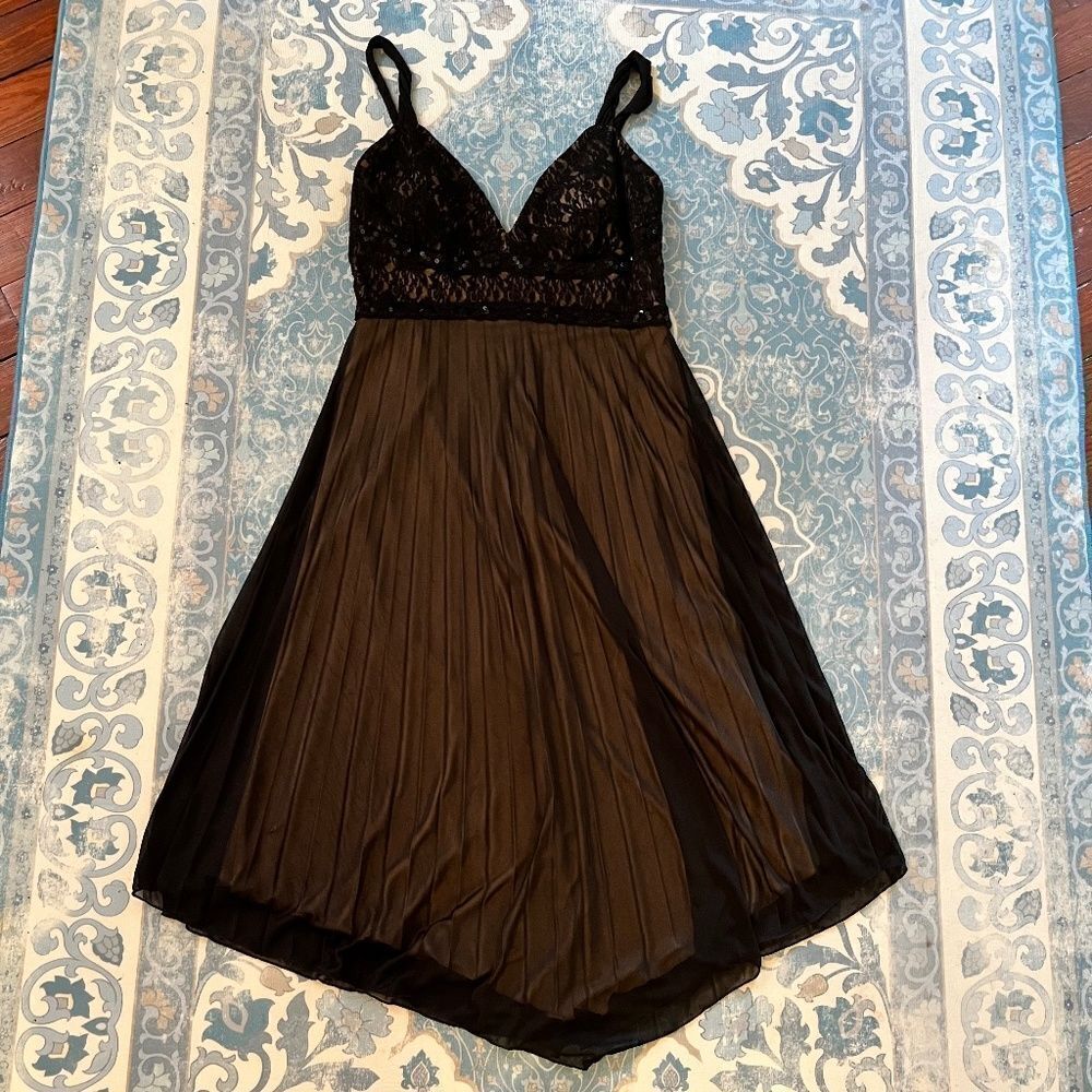 City Clothing Black Formal Sequin Dress Size 12 Like NEW
